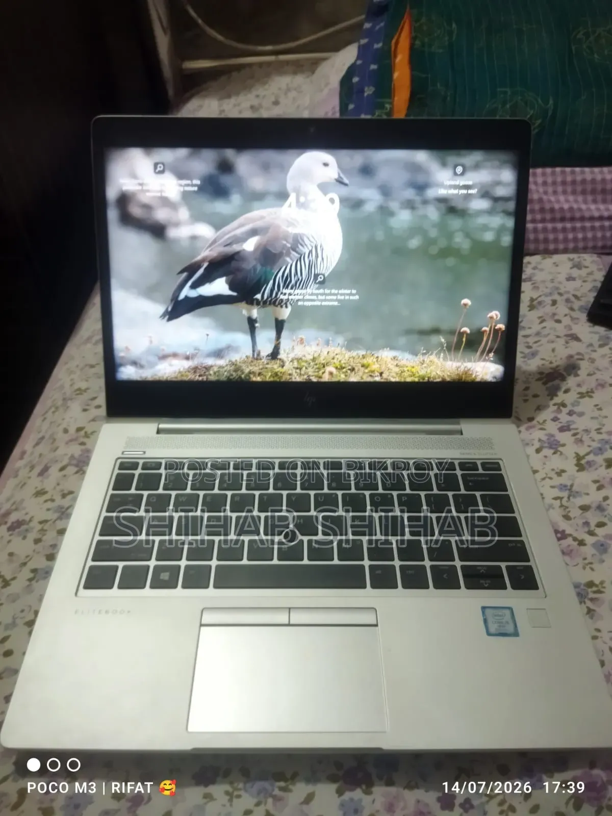 Laptop HP EliteBook 840 G6 8GB Intel Core I5 SSD 256GB
