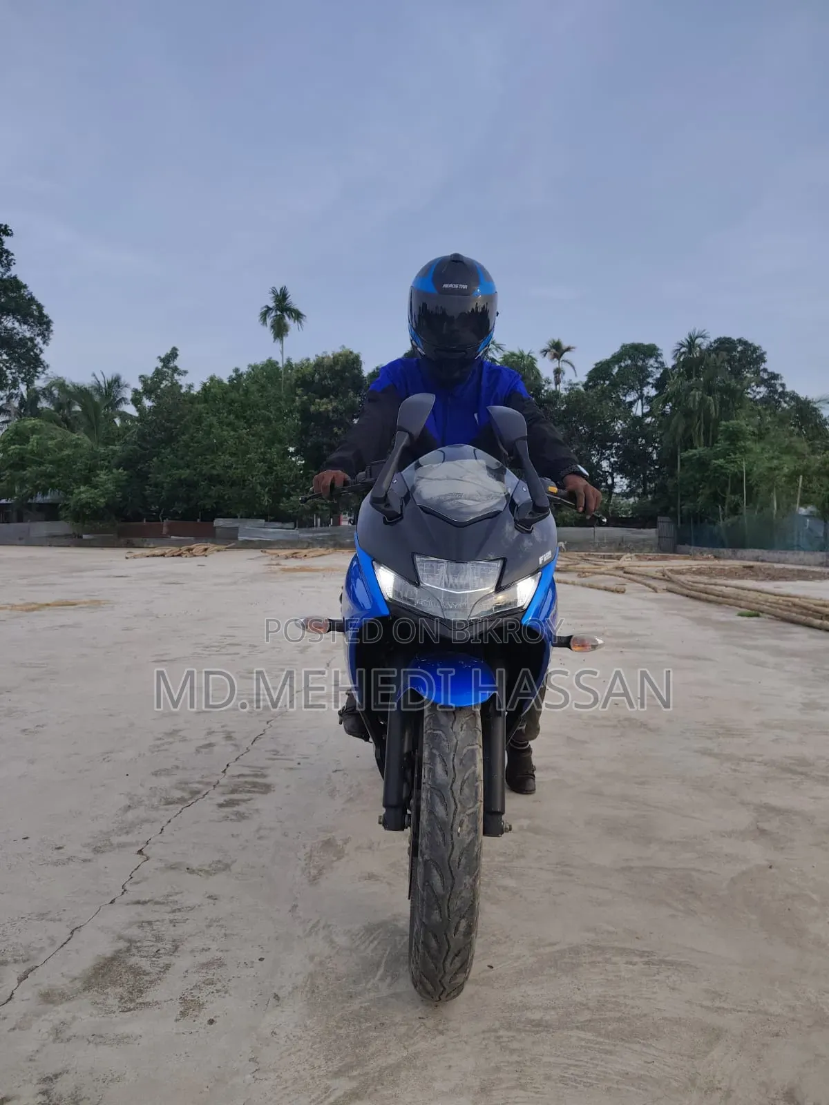 Suzuki Gixxer Fi ABS 2023 Blue