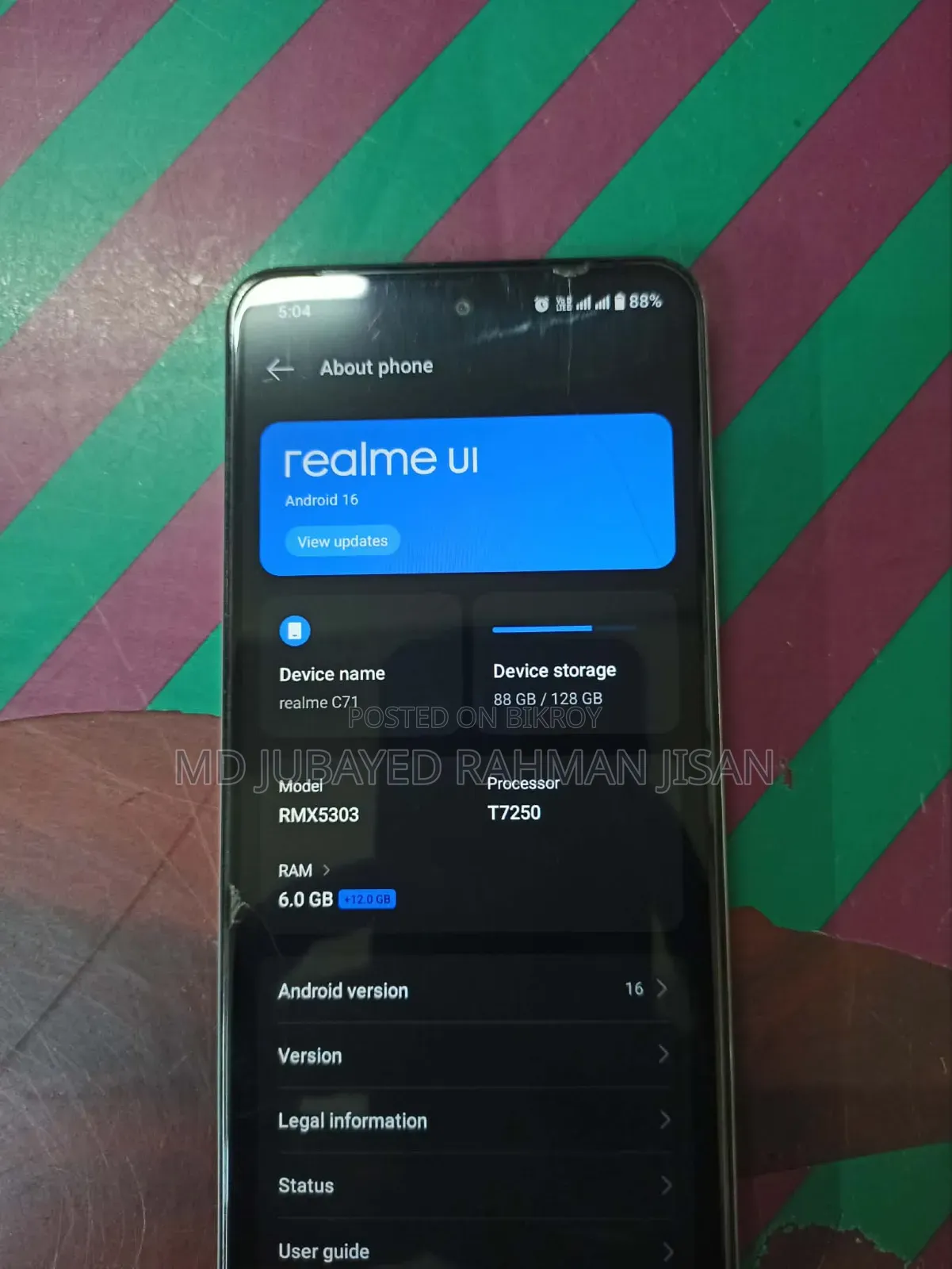 Realme C71 128 GB White