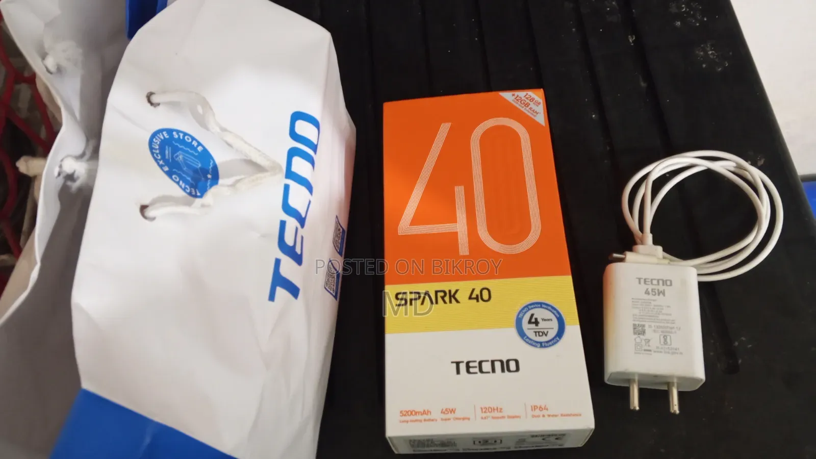 Tecno Spark 40 128 GB Gray
