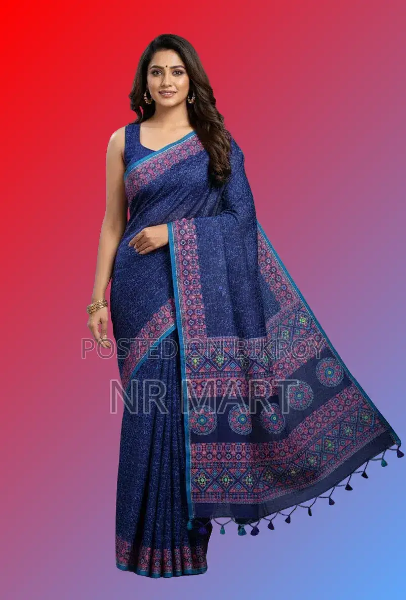 Premium Tangail Silk Boutique Saree (with running blouse piece)