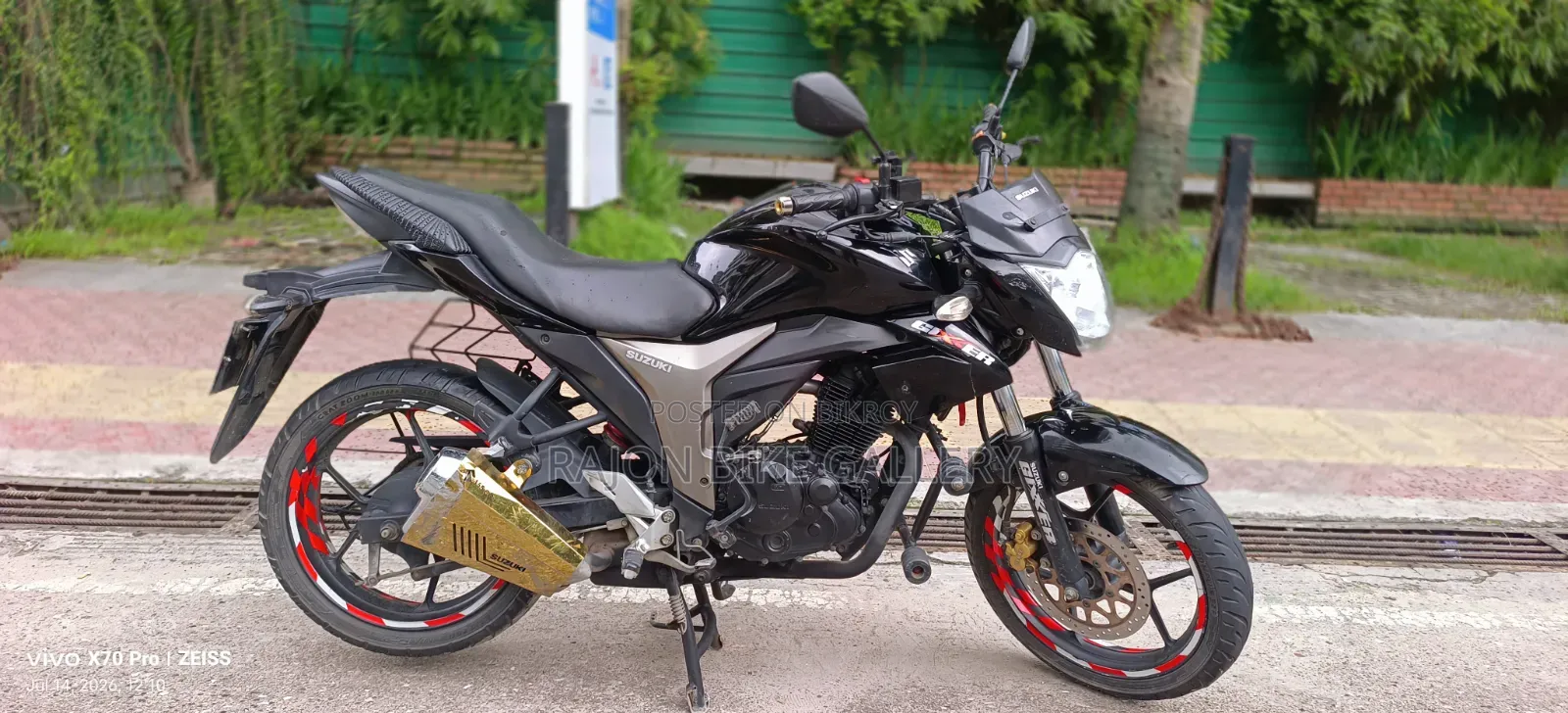 Suzuki Gixxer Monotone 2021 Black