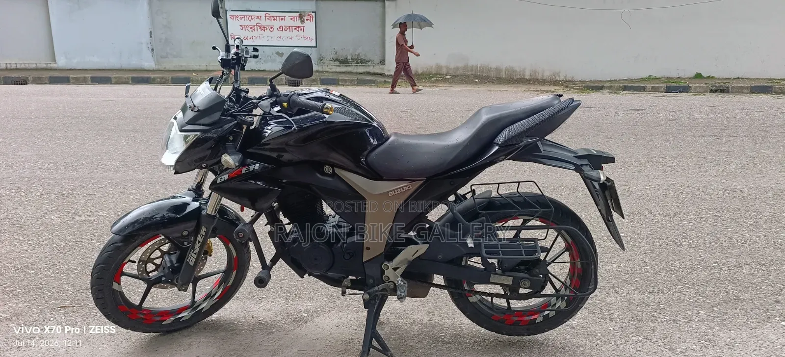Suzuki Gixxer Monotone 2021 Black