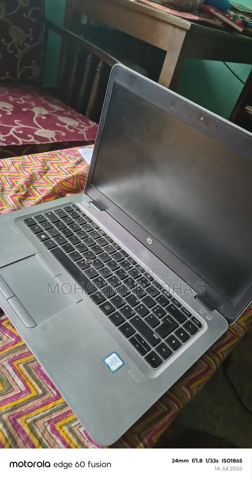 ল্যাপটপ এইচপি এলিটবুক ৮৪০ জি৩ ৮জিবি ইন্টেল কোর আই৫ এসএসডি ২৫৬জিবি