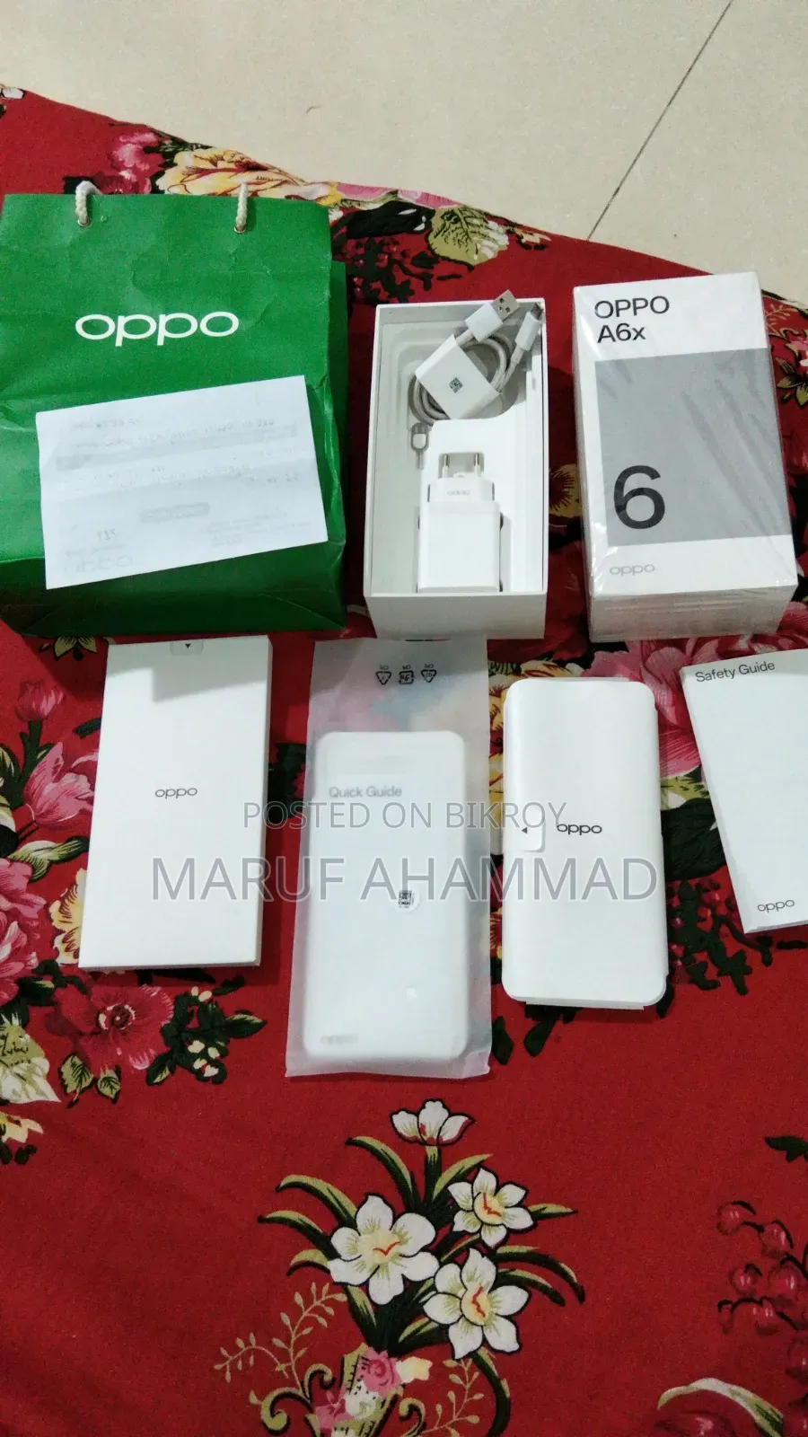 Oppo A6x 128 GB White