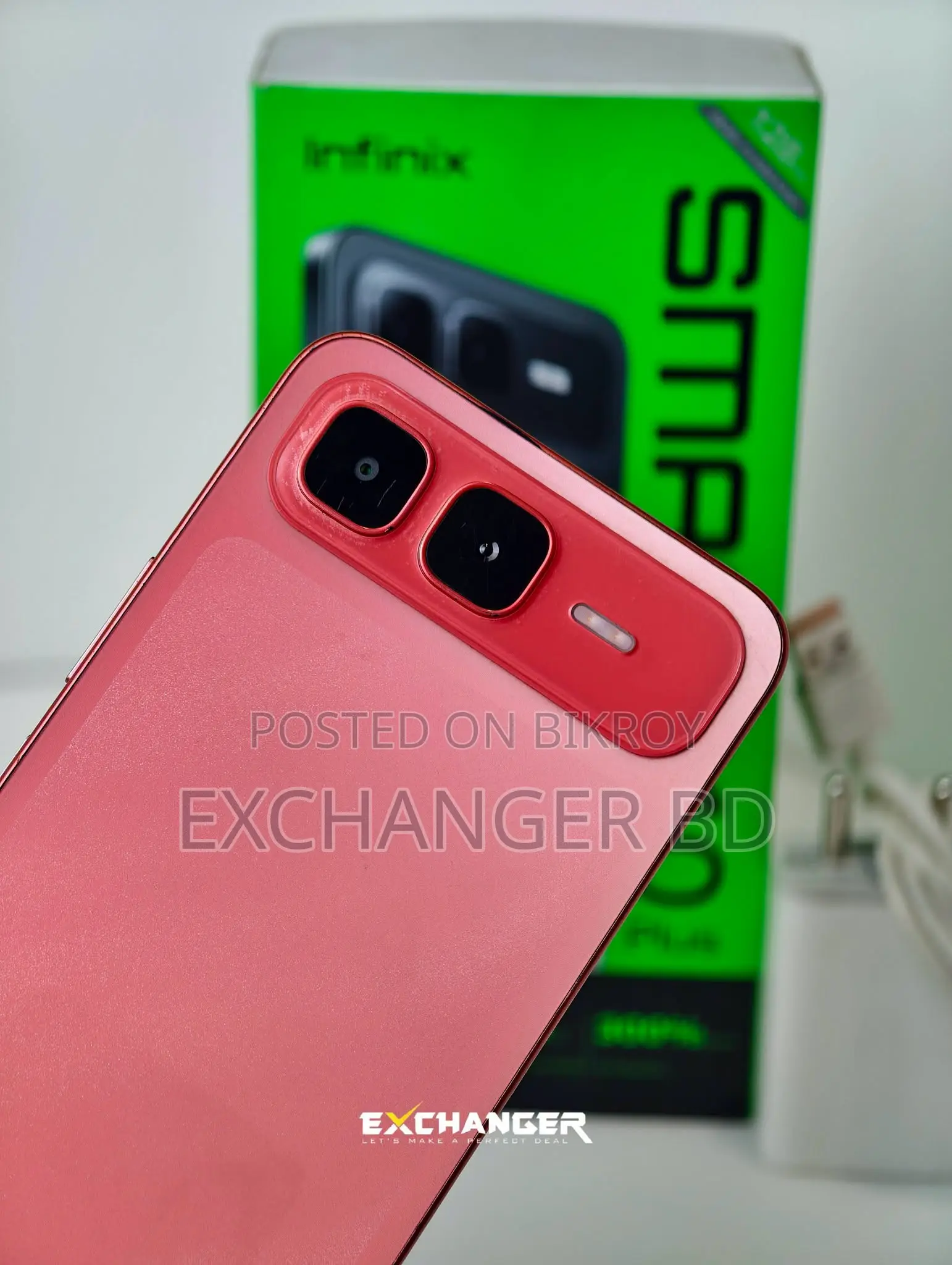 Infinix Smart 10 Plus 128 GB Red