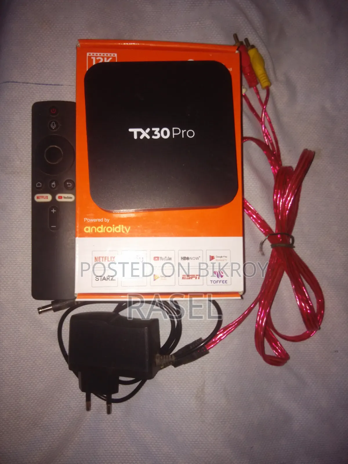 অ্যান্ড্রয়েড টিভি বক্স টিএক্স৩০ প্রো