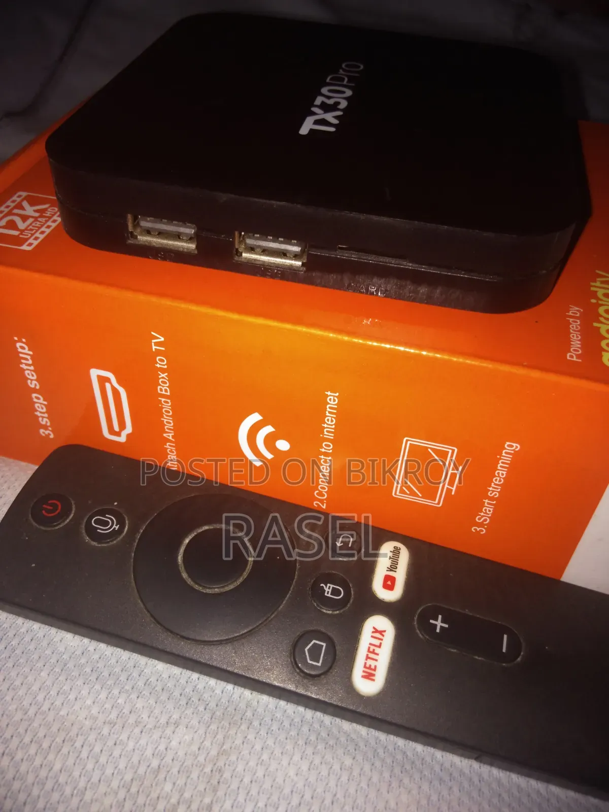 অ্যান্ড্রয়েড টিভি বক্স টিএক্স৩০ প্রো
