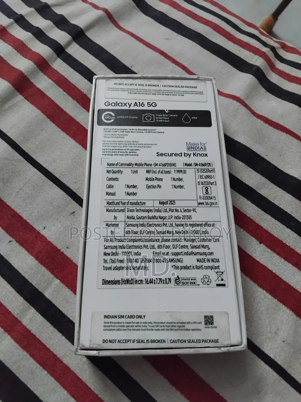 Samsung Galaxy A16 5G 128 GB Black