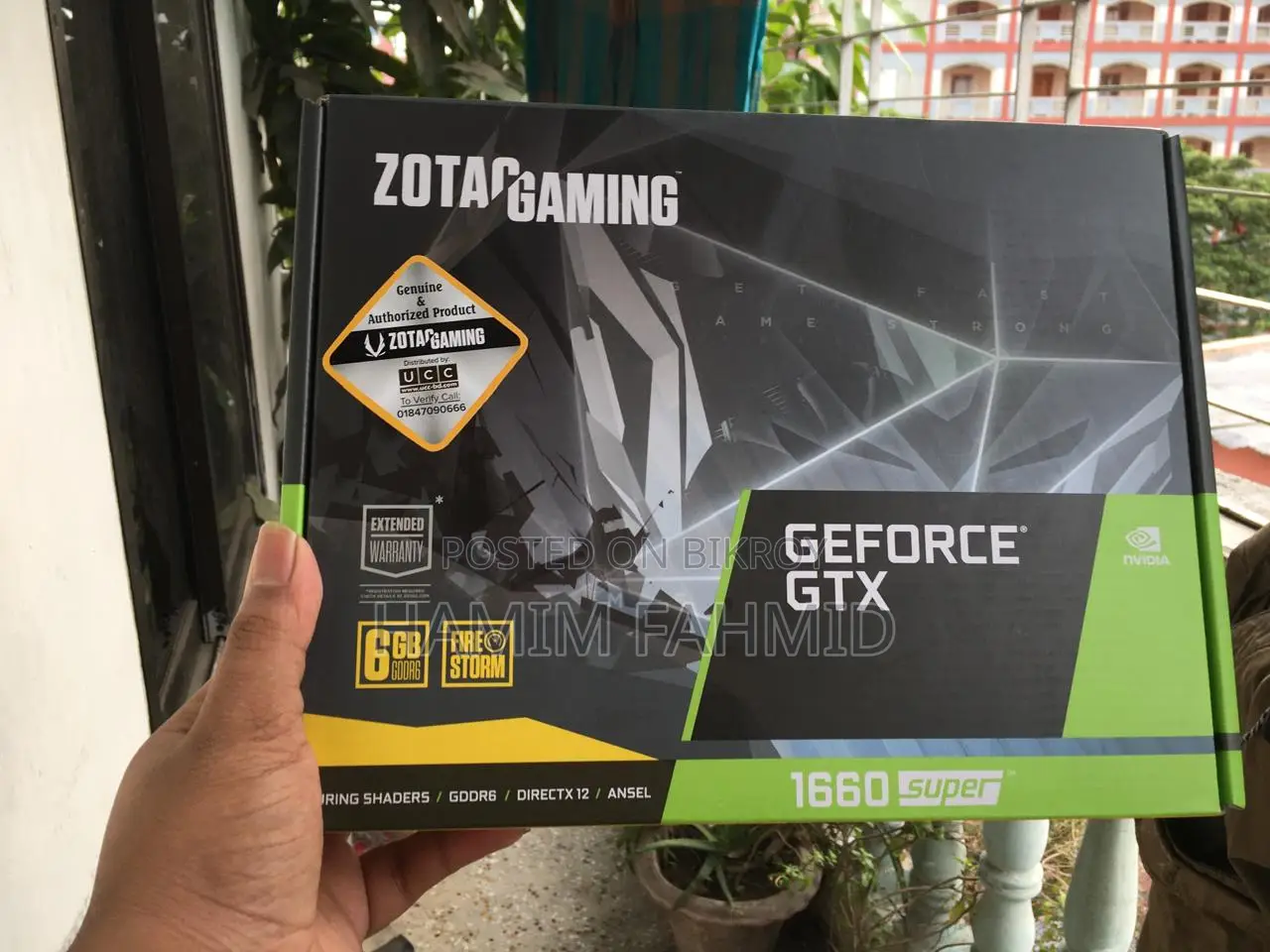 Geforce GTX 1660 Super Twin Fan 6gb Gddr6 Graphics Card
