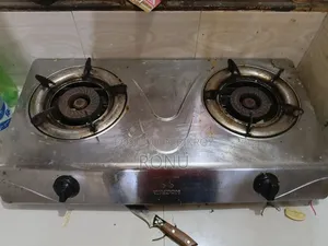 গ্যাস স্টোভ ডাবল বার্নার উইথ গ্যাস সিলিন্ডার