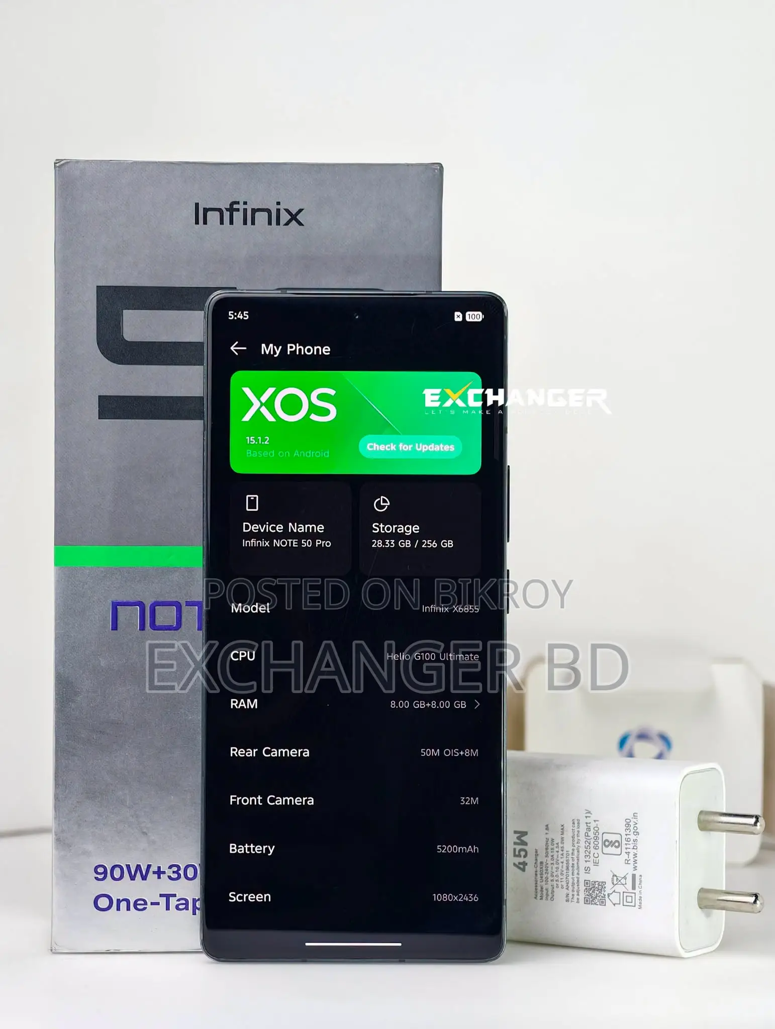 Infinix Note 50 Pro 256 GB Blue