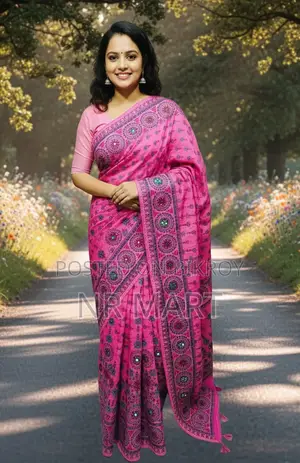Tangail Boutique Silk Saree (with running blouse piece)