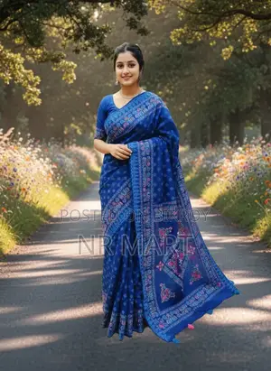 Tangail Boutique Silk Saree (with running blouse piece)
