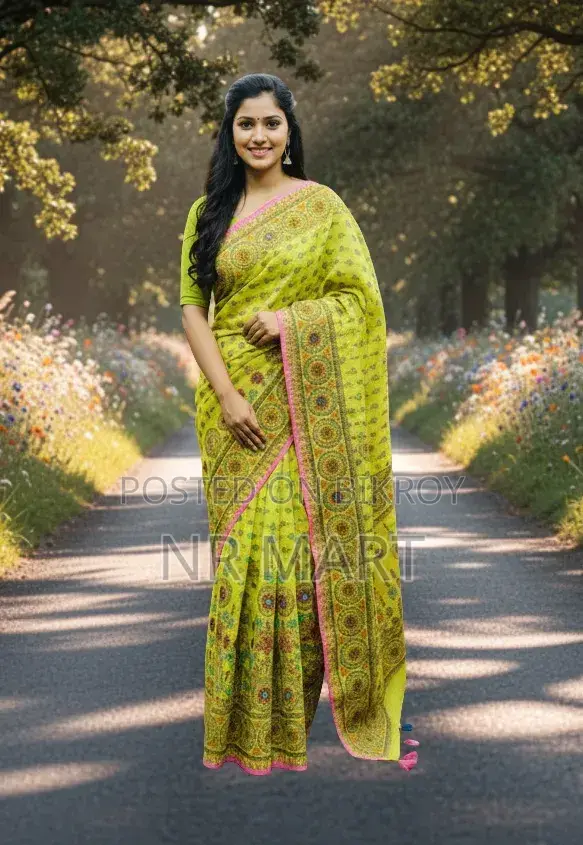 Tangail Boutique Silk Saree (with running blouse piece)