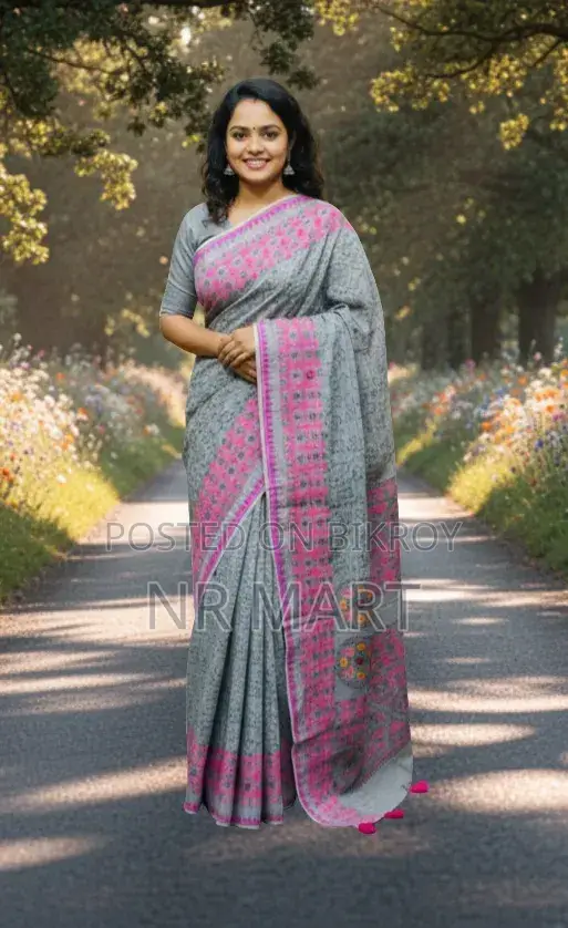 Tangail Boutique Silk Saree (with running blouse piece)