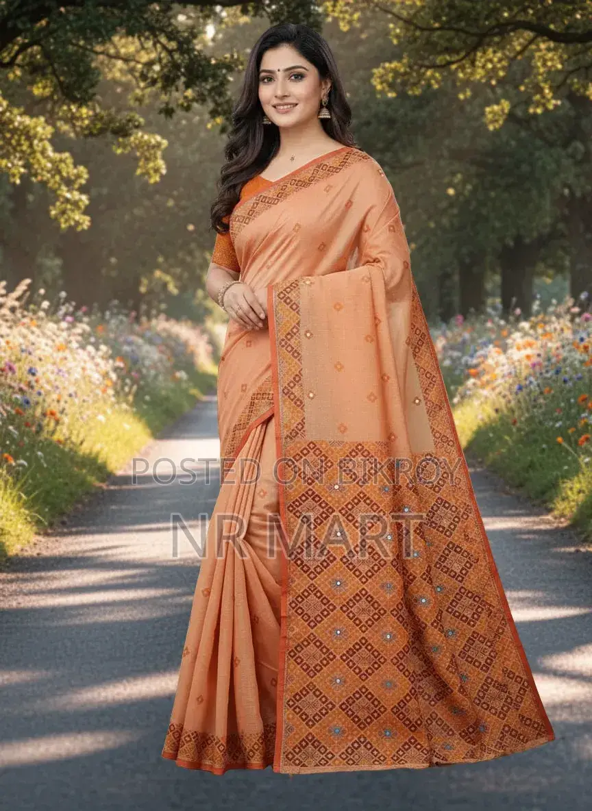 Tangail Boutique Silk Saree (with running blouse piece)