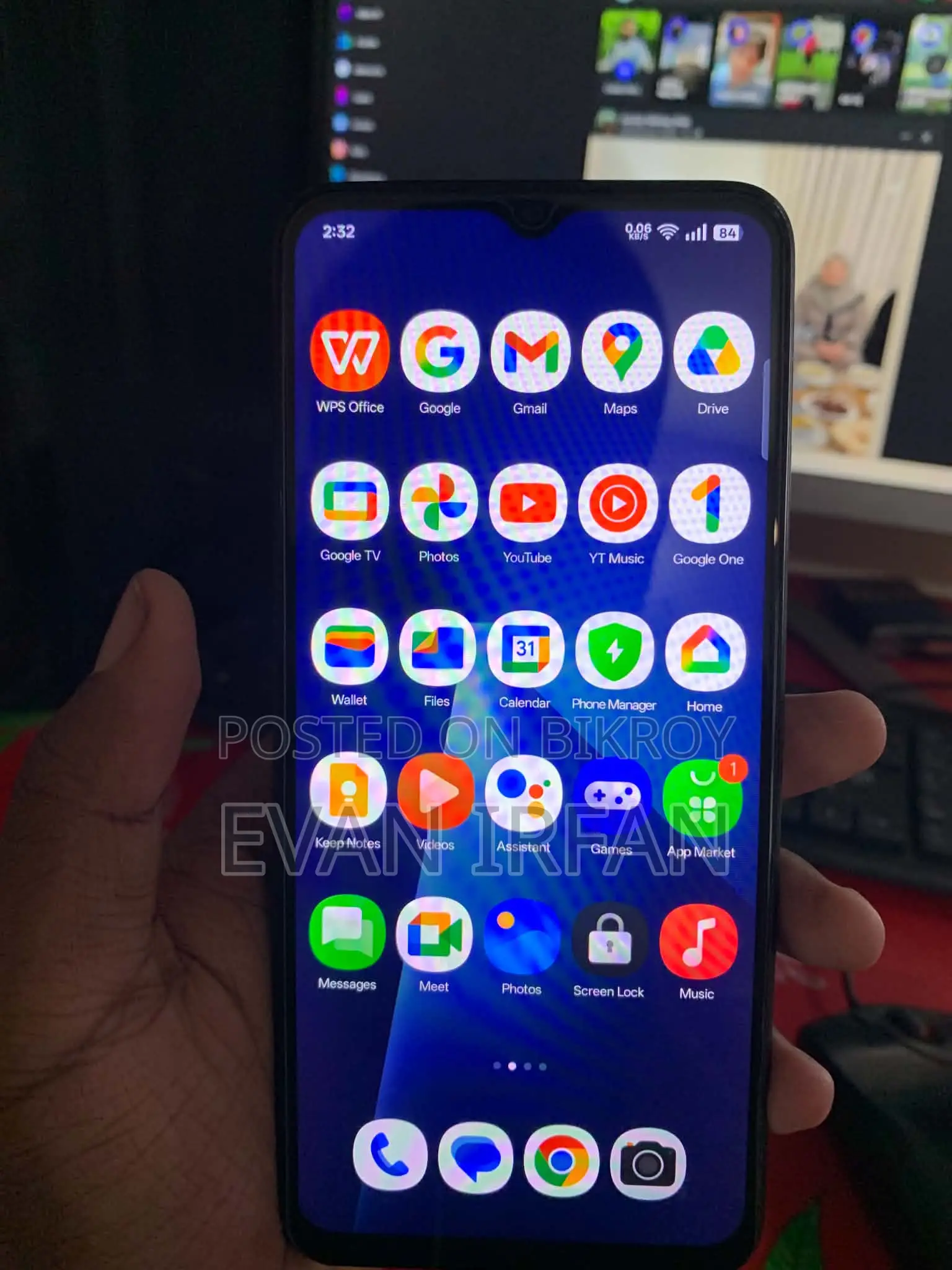 Oppo A18 128 GB Black