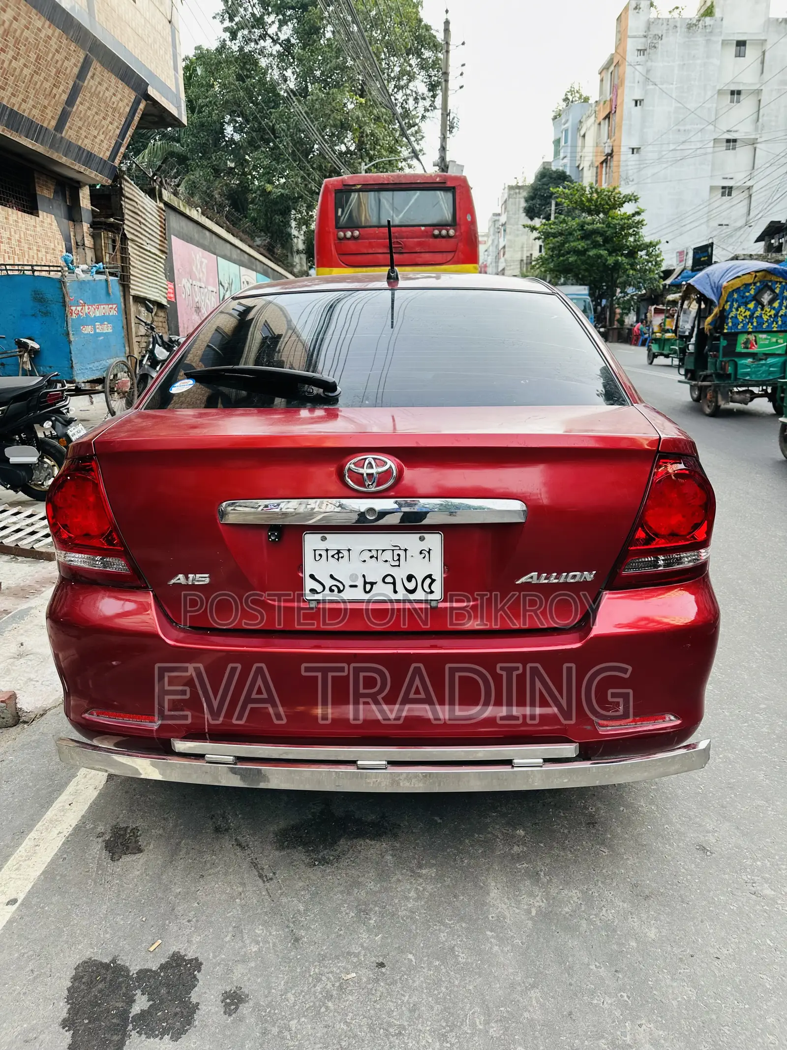 Toyota Allion 2004 Maroon