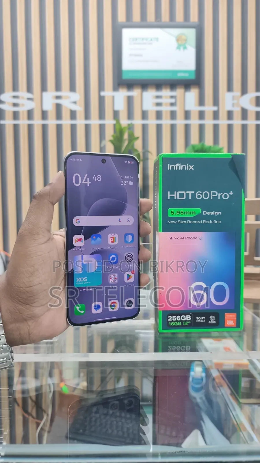 Infinix Hot 60 Pro+ 256 GB Silver