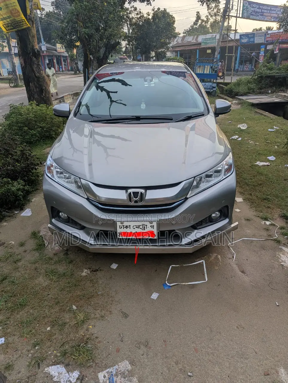 Honda Grace 2015 Gray