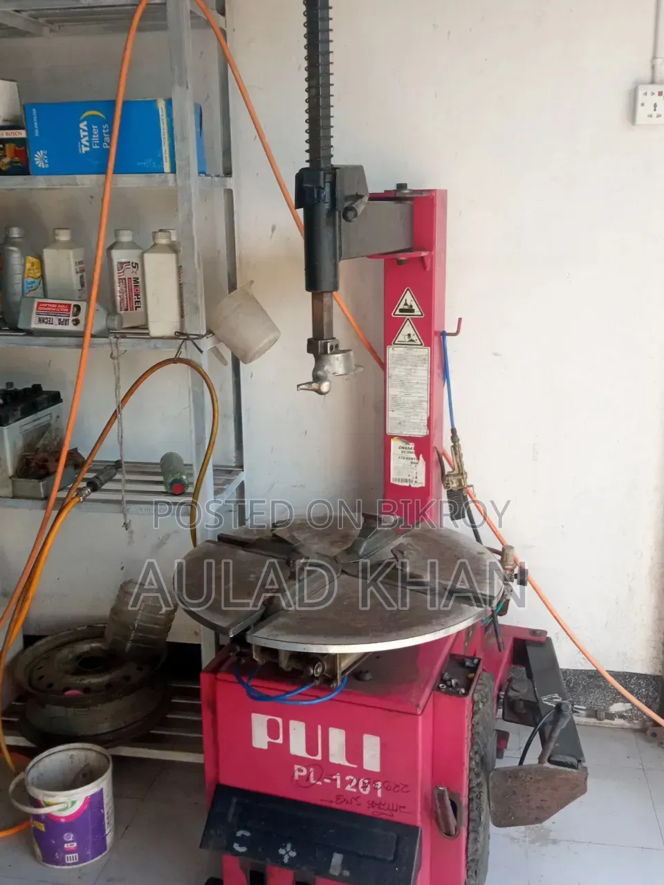 Tire Changer Machine and Compressor BG for Sale