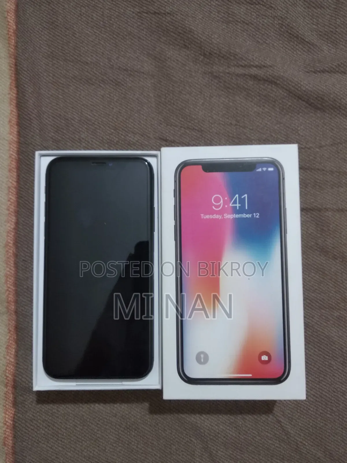Apple iPhone X 256 GB Black