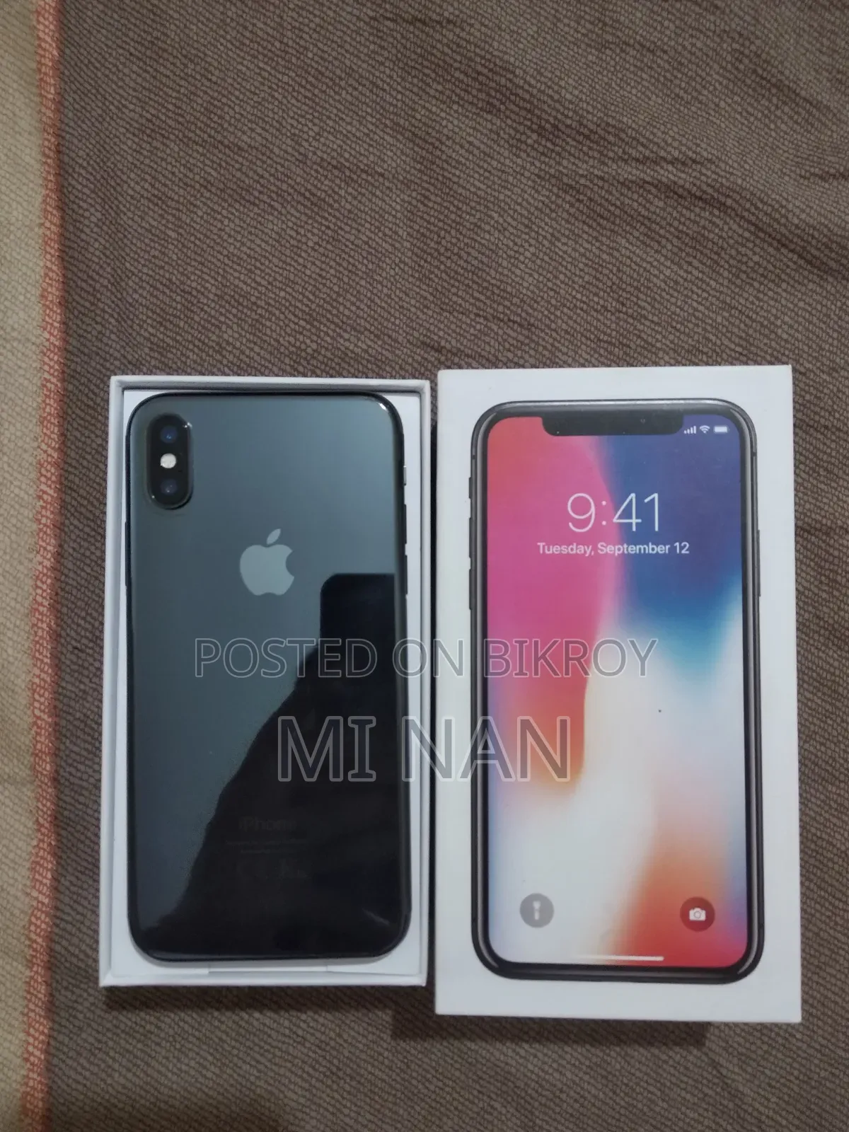 Apple iPhone X 256 GB Black