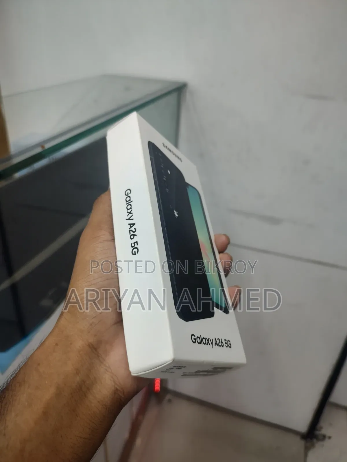 নতুন স্যামসাং গ্যালাক্সি এ২৬ ১২৮ জিবি কালো