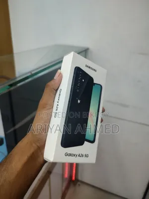 নতুন স্যামসাং গ্যালাক্সি এ২৬ ১২৮ জিবি কালো