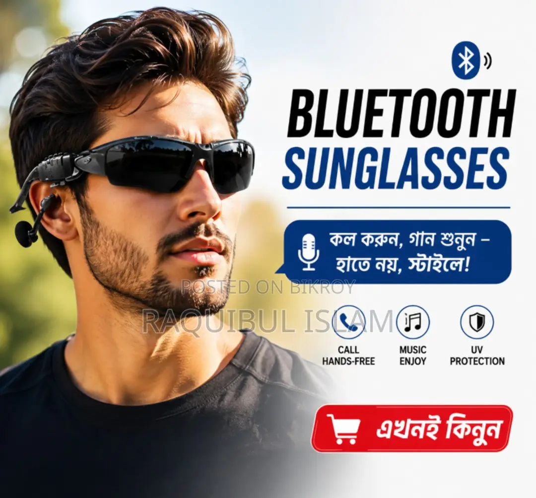 Wireless Bluetooth Sunglasses Headset