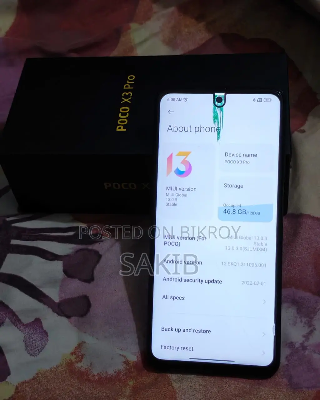 Xiaomi Poco X3 Pro 128 GB Gray
