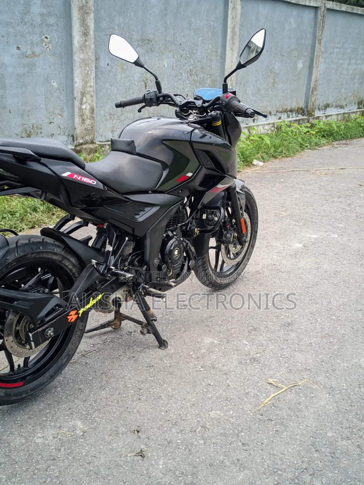 Bajaj Pulsar N160 2025 Black