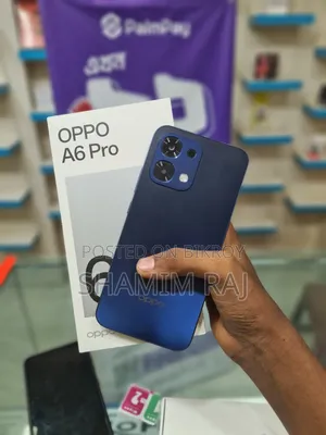 নতুন Oppo A6 Pro ২৫৬ জিবি নীল