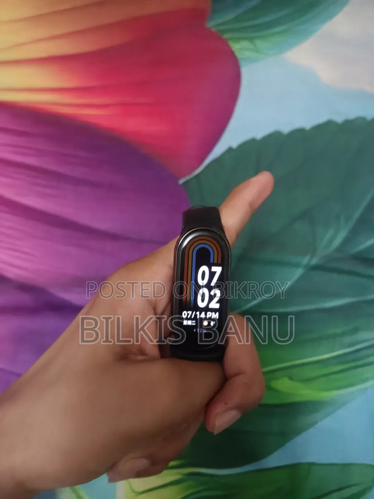 Xiaomi Mi Band 8, Waterproof, Body Glossy Metal