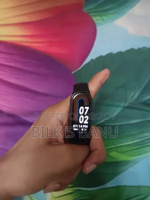 Xiaomi Mi Band 8, Waterproof, Body Glossy Metal