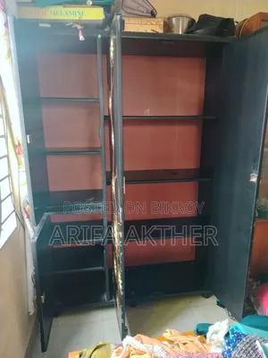 N. Mohammad 3-Part Design Almirah | With Dressing Mirror | Good Condition