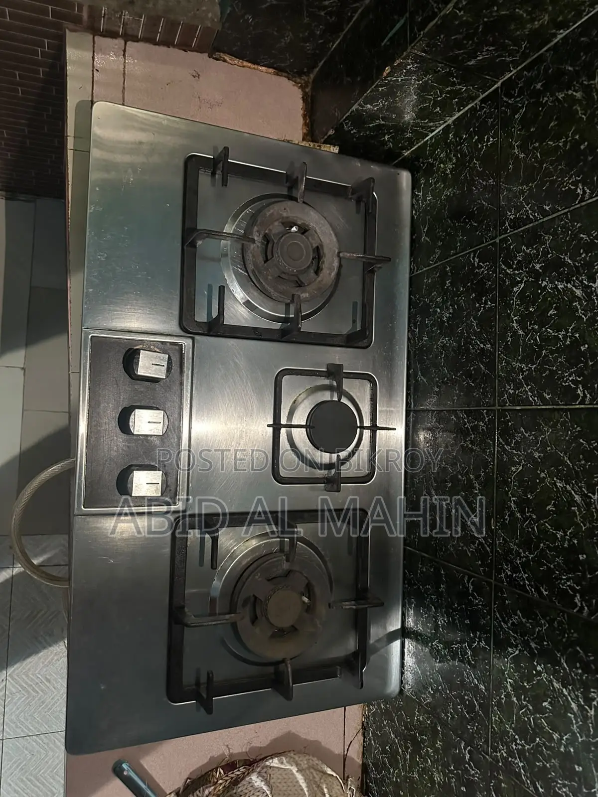 Gazi Smiss 3 Burner Gas Stove (PFD-328C) - Used