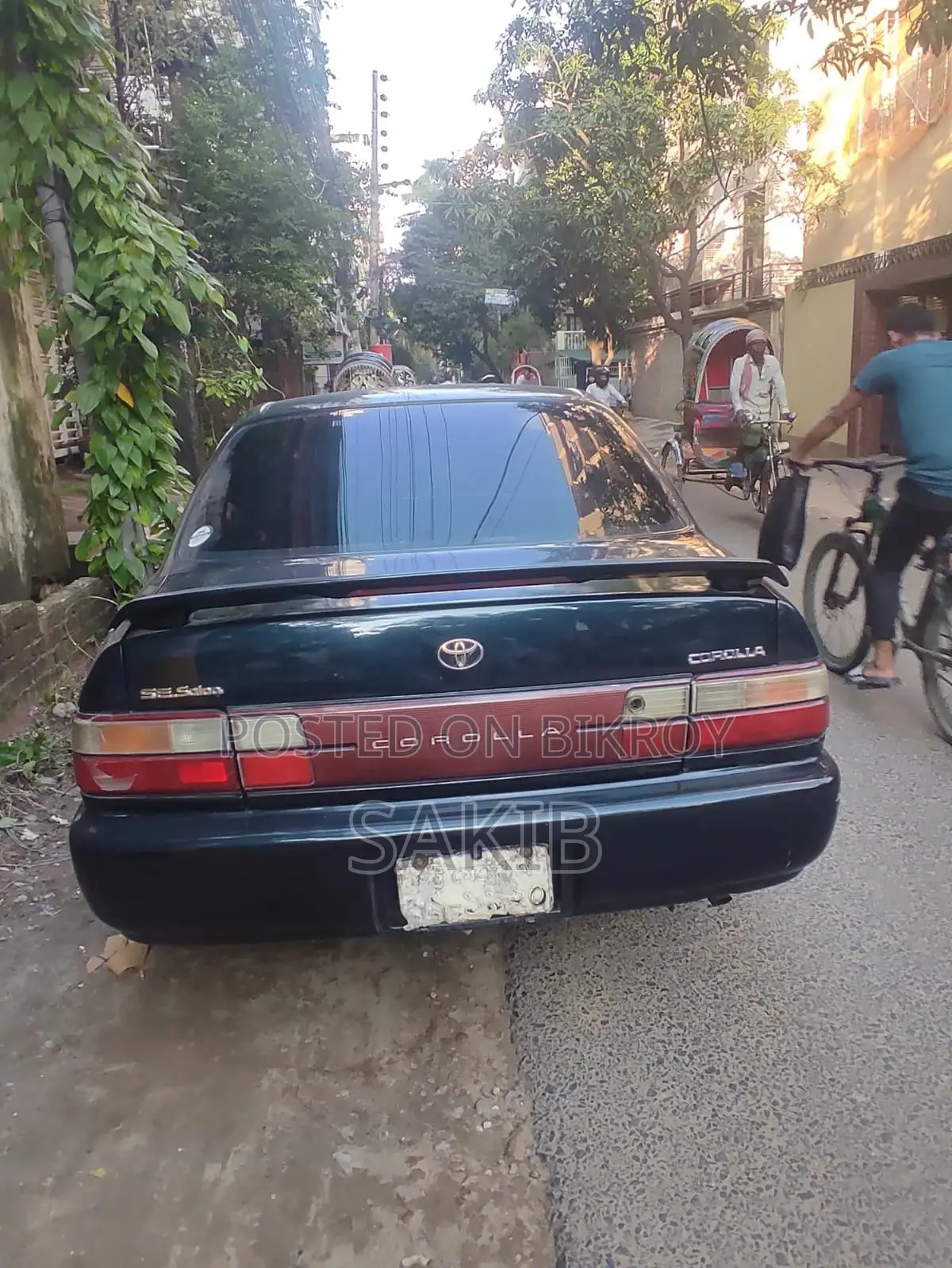 Toyota Corolla 1.3 Sedan 1993 Gray