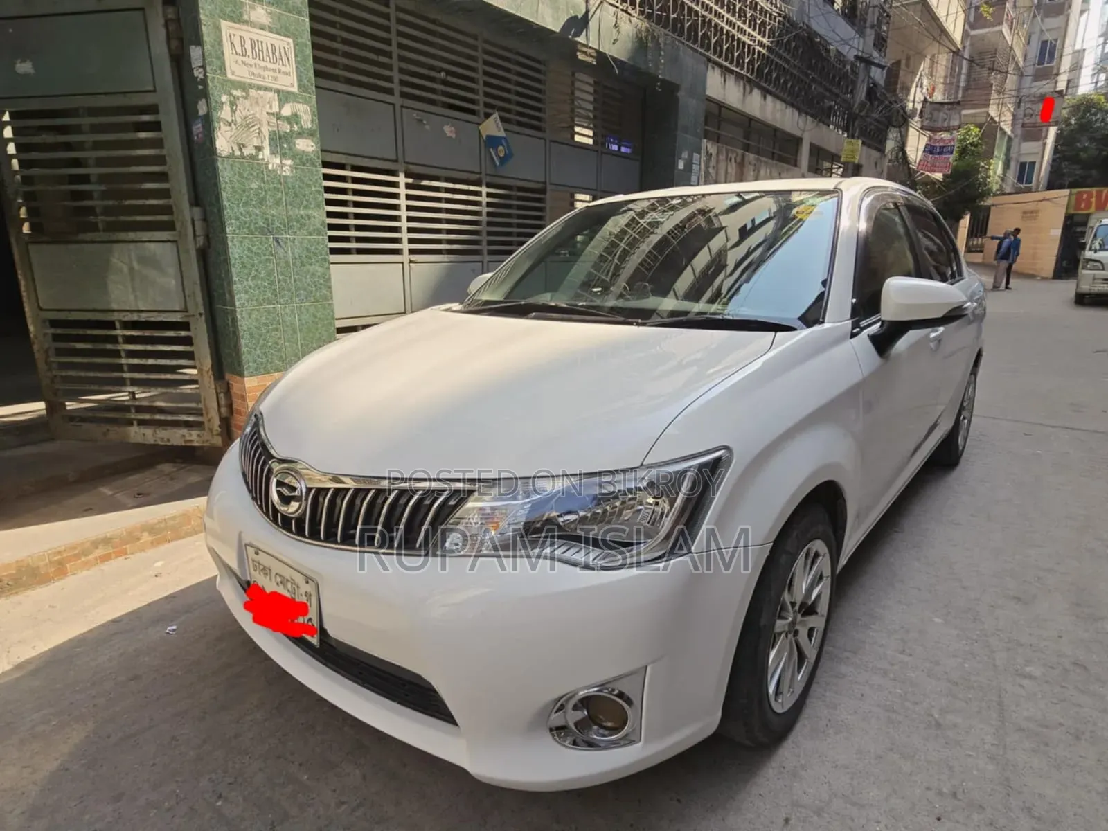 Toyota Axio 2013 White