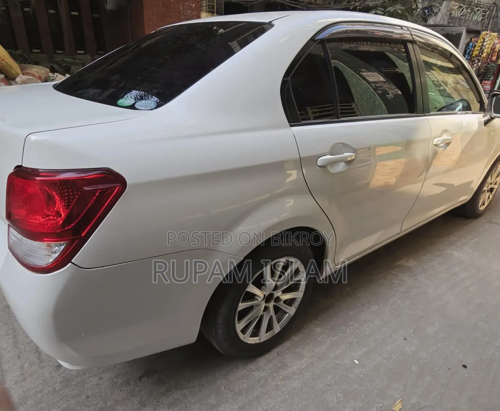 Toyota Axio 2013 White