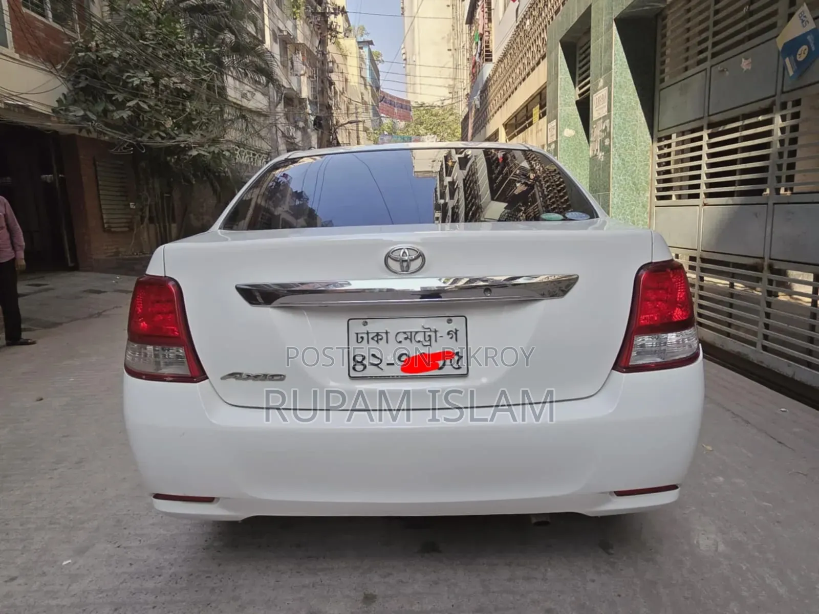 Toyota Axio 2013 White