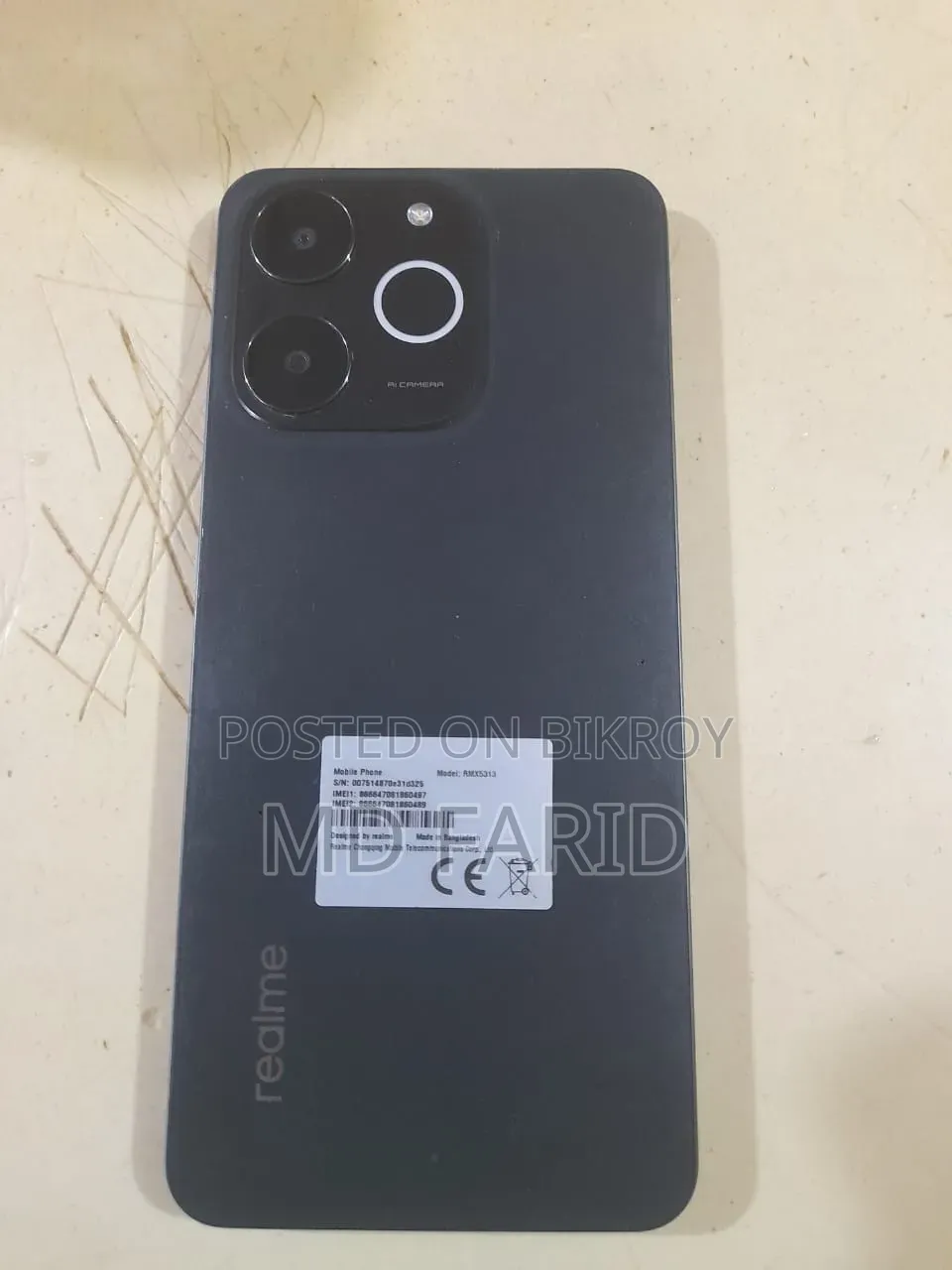 Realme Note 70T 128 GB Black