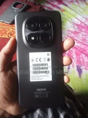 শাওমি রেডমি নোট ১৫ প্রো+ ২৫৬ জিবি ব্ল্যাক