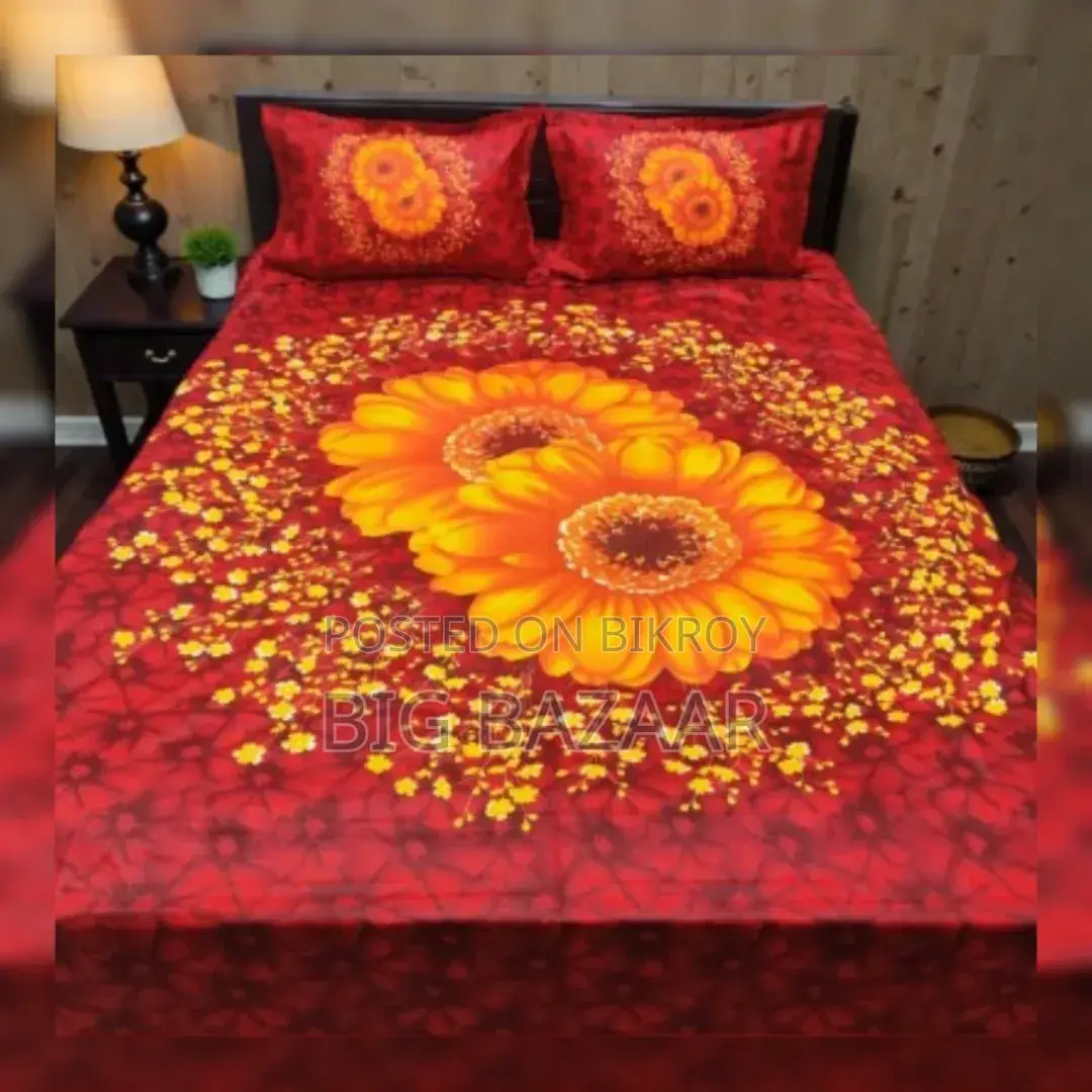 Panel Cotton Bed-Sheet