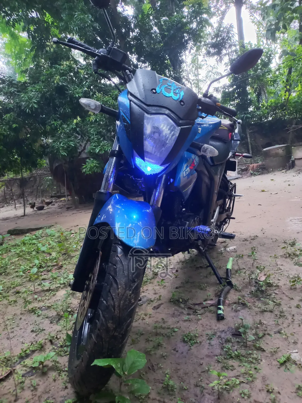 Suzuki Gixxer Monotone 2018 Blue