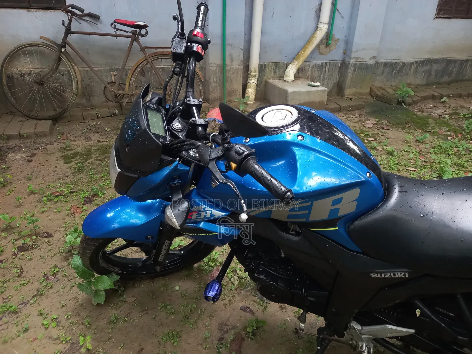 Suzuki Gixxer Monotone 2018 Blue