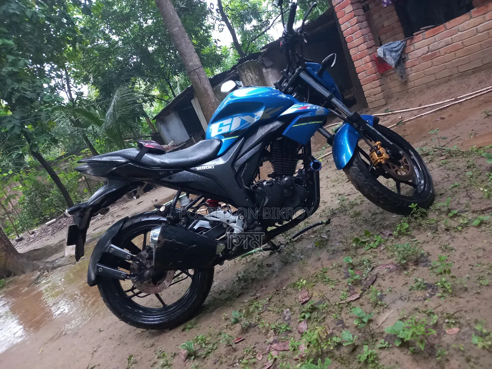 Suzuki Gixxer Monotone 2018 Blue