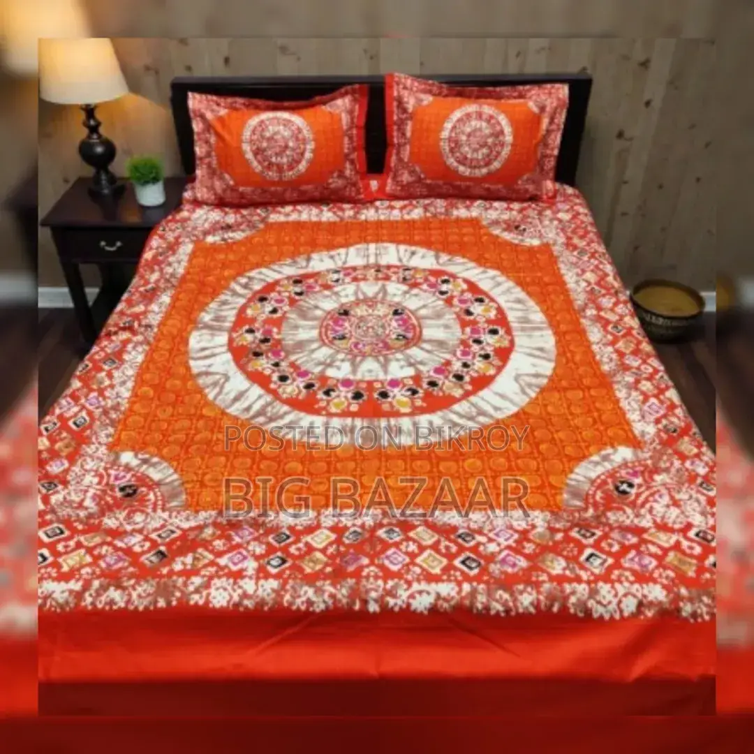 Panel Cotton Bed-Sheet