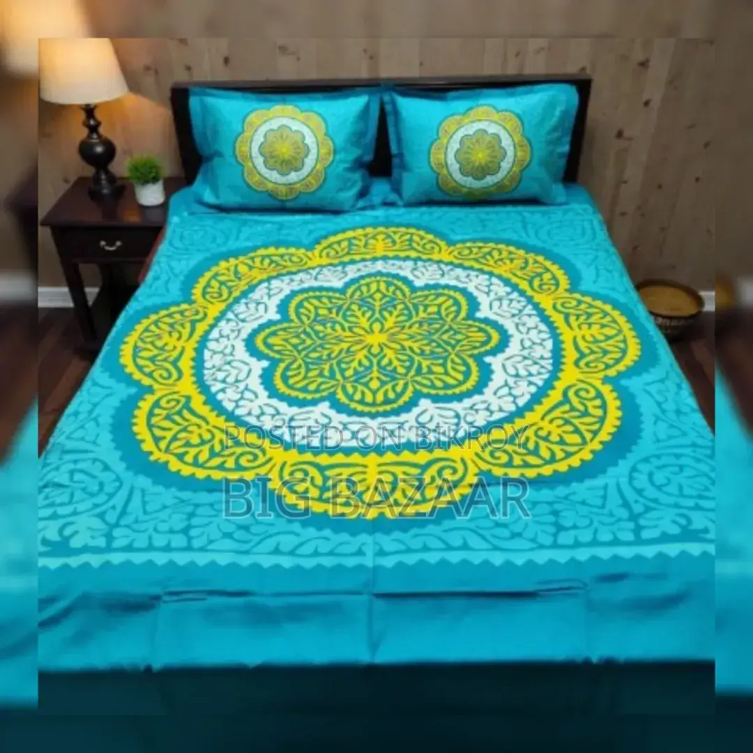 Panel Cotton Bed-Sheet